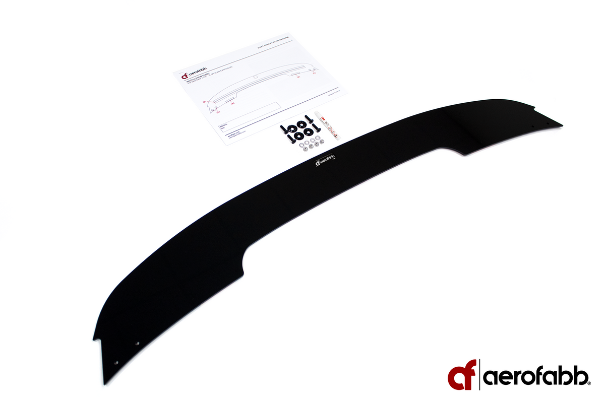 Rear Spoiler Extension (VW MK7 / MK7.5  GTI - R - GTD)