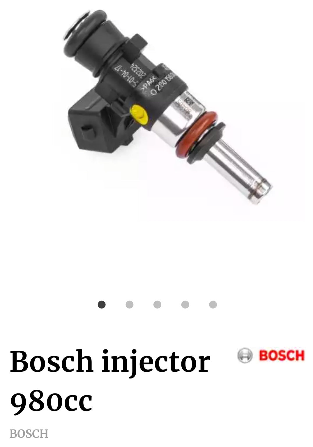 Bosch Motorsport 980cc